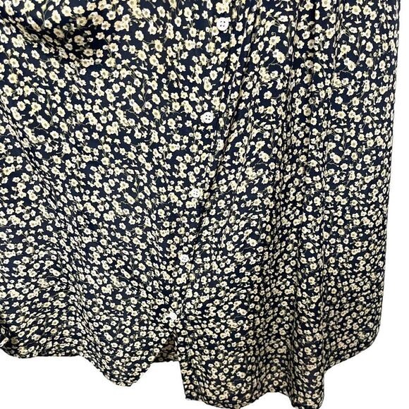 Anthropologie FAITHFULL THE BRAND Floral Tie-Front Midi Dress 8 - Picture 6 of 13